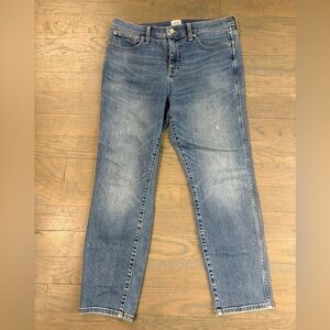 J.Crew Women’s Straight Leg Blue Jeans – Size 31